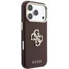 Dėklas Guess Smooth & Big Strass Logo case for iPhone 18 Pro / 17 Pro - burgundy