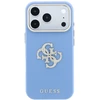 Dėklas Guess Smooth & Big Strass Logo do iPhone 18 Pro Max / 17 Pro Max mėlyna