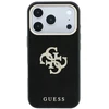 Dėklas Guess Smooth & Big Strass Logo & Strap Case for iPhone 18 Pro Max / 17 Pro Max juodas