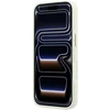 Dėklas Guess Stripe Peony 4G Logo MagSafe do iPhone 18 Pro / 17 Pro smėlio spalva