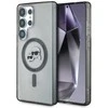 Karl Lagerfeld dėklas skirtas Samsung Galaxy S25 Ultra KLHMS25LHLSKCK (Magnetic IML Metal KC Heads) juodos spalvos
