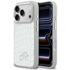Dėklas Karl Lagerfeld Croco KL Script Logo MagSafe case for iPhone 17 Pro Max - sidabrinis