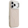Dėklas Karl Lagerfeld Embossed Open Ring RSG Logo MagSafe Case for iPhone 17 Pro / 18 Pro - Rožinė