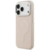 Dėklas Karl Lagerfeld Embossed Open Ring RSG Logo MagSafe Case for iPhone 17 Pro / 18 Pro - Rožinė