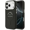 Dėklas Karl Lagerfeld Embossed Open Ring RSG Logo MagSafe skirtas iPhone 18 Pro Max / 17 Pro Max juodas