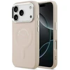 Dėklas Karl Lagerfeld Embossed Open Ring RSG Logo MagSafe Case for iPhone 17 Pro / 18 Pro - Rožinė