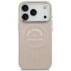 Dėklas Karl Lagerfeld Embossed Open Ring RSG Logo MagSafe Case for iPhone 17 Pro / 18 Pro - Rožinė