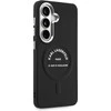 Karl Lagerfeld PU RSG Logo Magnetic dėklas skirtas Samsung Galaxy S26+ juodos spalvos