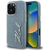 Dėklas Karl Lagerfeld FW Jeans Signature Logo iPhone 16 Pro Max Case - Mėlyna