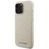 Dėklas Karl Lagerfeld FW Stamped Karl MagSafe do iPhone 16 Pro smėlio spalva