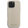 Dėklas Karl Lagerfeld FW Stamped Karl MagSafe do iPhone 16 Pro smėlio spalva