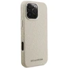 Dėklas Karl Lagerfeld FW Stamped Karl MagSafe do iPhone 16 Pro smėlio spalva