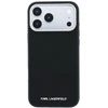 Dėklas Karl Lagerfeld Grained Elongated Logo MagSafe do iPhone 18 Pro / 17 Pro juoda
