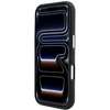 Dėklas Karl Lagerfeld case for IPHONE 18 Pro Max/17 Pro Max compatible with MagSafe (Grained Embossed Ring & Kameo Logo) juodas