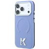 Dėklas Cg Mobile Sas Karl Lagerfeld Grained Embossed Ring & Kameo Logo MagSafe case for Iphone 18 Pro / 17 Pro mėlynas