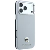 Dėklas Karl Lagerfeld Grained Karl Head Metal MagSafe do iPhone 18 Pro Max / 17 Pro Max pilka