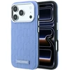 Dėklas Karl Lagerfeld Grained Mono Resin Logo MagSafe do iPhone 18 Pro / 17 Pro Šviesiai mėlynas