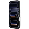 Dėklas Karl Lagerfeld Grained with Resin Signature Logo MagSafe do iPhone 18 Pro / 17 Pro juoda