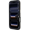 Dėklas Karl Lagerfeld Grained with Resin Signature Logo MagSafe, skirtas iPhone 18 Pro / 17 Pro, rožinis