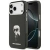 Karl Lagerfeld IML Aquarelle Karl &amp; Logo MagSafe Dėklas skirtas Apple iPhone 17 Pro Max juodos spalvos