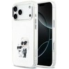 Karl Lagerfeld IML Aquarelle Karl & Choupette & Logo MagSafe - dėklas skirtas Apple iPhone 17 Pro Max baltas