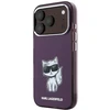 Dėklas Karl Lagerfeld IML Choupette Body Sketch Print MagSafe case for iPhone 18 Pro Max / 17 Pro Max burgundy