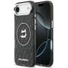 Karl Lagerfeld IML Choupette Head Logo MagSafe Dėklas skirtas Apple iPhone Air juodos spalvos