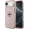 Dėklas Karl Lagerfeld IML Choupette Head Logo MagSafe Case for iPhone 17 Air - Rožinė