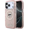 Karl Lagerfeld IML Choupette Head Logo MagSafe - dėklas skirtas Apple iPhone 17 Pro Max pink