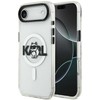 Karl Lagerfeld IML Choupette Sketch Logo MagSafe dėklas skirtas Apple iPhone Air Clear