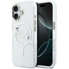 Karl Lagerfeld IML Choupettes Karl Script Logo MagSafe iPhone 17 dėklas – skaidrus