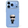 Dėklas Karl Lagerfeld IML Ikonik Sketch Print MagSafe do iPhone 18 Pro / 17 Pro šviesiai rožinė