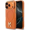 Dėklas Karl Lagerfeld IML K Head Logo MagSafe Case for iPhone 17 Pro - Oranžinis