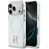 Dėklas Karl Lagerfeld IML K Head Logo MagSafe Case for iPhone 17 Pro - Clear