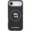 „Karl Lagerfeld IML Karl Head Logo MagSafe“ dėklas, skirtas „iPhone 17 Air“ – Juodas