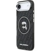 „Karl Lagerfeld IML Karl Head Logo MagSafe“ dėklas, skirtas „iPhone 17 Air“ – Juodas
