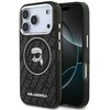 Dėklas Karl Lagerfeld IML Karl Head Logo MagSafe skirtas iPhone 17 Pro juodas