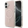 Karl Lagerfeld IML Karl RSG Logo MagSafe dėklas skirtas Apple iPhone 17 rožinės spalvos