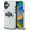 „Karl Lagerfeld IML Karl Sketch Logo MagSafe“ dėklas, skirtas „iPhone 16“ – skaidrus