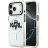 Karl Lagerfeld IML Karl Sketch Logo MagSafe dėklas Apple iPhone 17 Pro Clear