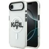 Karl Lagerfeld IML Karl Sketch Logo MagSafe dėklas Apple iPhone Air Clear