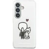 Karl Lagerfeld IML K&CH Back Logo Magnetic dėklas skirtas Apple iPhone Samsung Galaxy S26 skaidrus