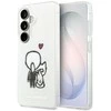 Karl Lagerfeld IML K&CH Back Logo Magnetic dėklas skirtas Apple iPhone Samsung Galaxy S26 skaidrus