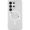 Karl Lagerfeld IML Choupette Karl Script Logo Magnetic dėklas skirtas Samsung Galaxy S26 Ultra Transparent