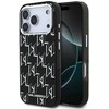 Karl Lagerfeld IML KL Monogram MagSafe dėklas skirtas Apple iPhone 17 Pro juodos spalvos