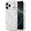 Karl Lagerfeld IML KL Monogram MagSafe dėklas skirtas Apple iPhone 17 Pro Max baltos spalvos