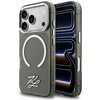 Dėklas Karl Lagerfeld IML KL Script Logo MagSafe Case for iPhone 17 Pro Max - Juodas