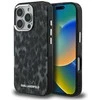 „Karl Lagerfeld IML“ leopardo rašto „MagSafe“ dėklas, skirtas „iPhone 16 Pro“ – Juodas
