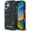 „Karl Lagerfeld IML“ leopardo rašto „MagSafe“ dėklas, skirtas „iPhone 16“ – Juodas