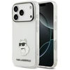 Dėklas Karl Lagerfeld IML NFT Choupette, skirtas iPhone 18 Pro / 17 Pro, permatomas
